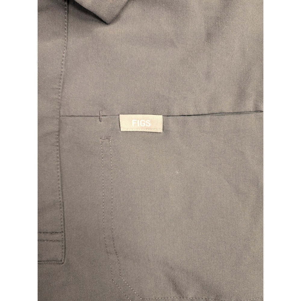 FIGS Technical Collection Polo Shirt Mens Small Gray‎ Short Sleeve - Picture 3 of 9